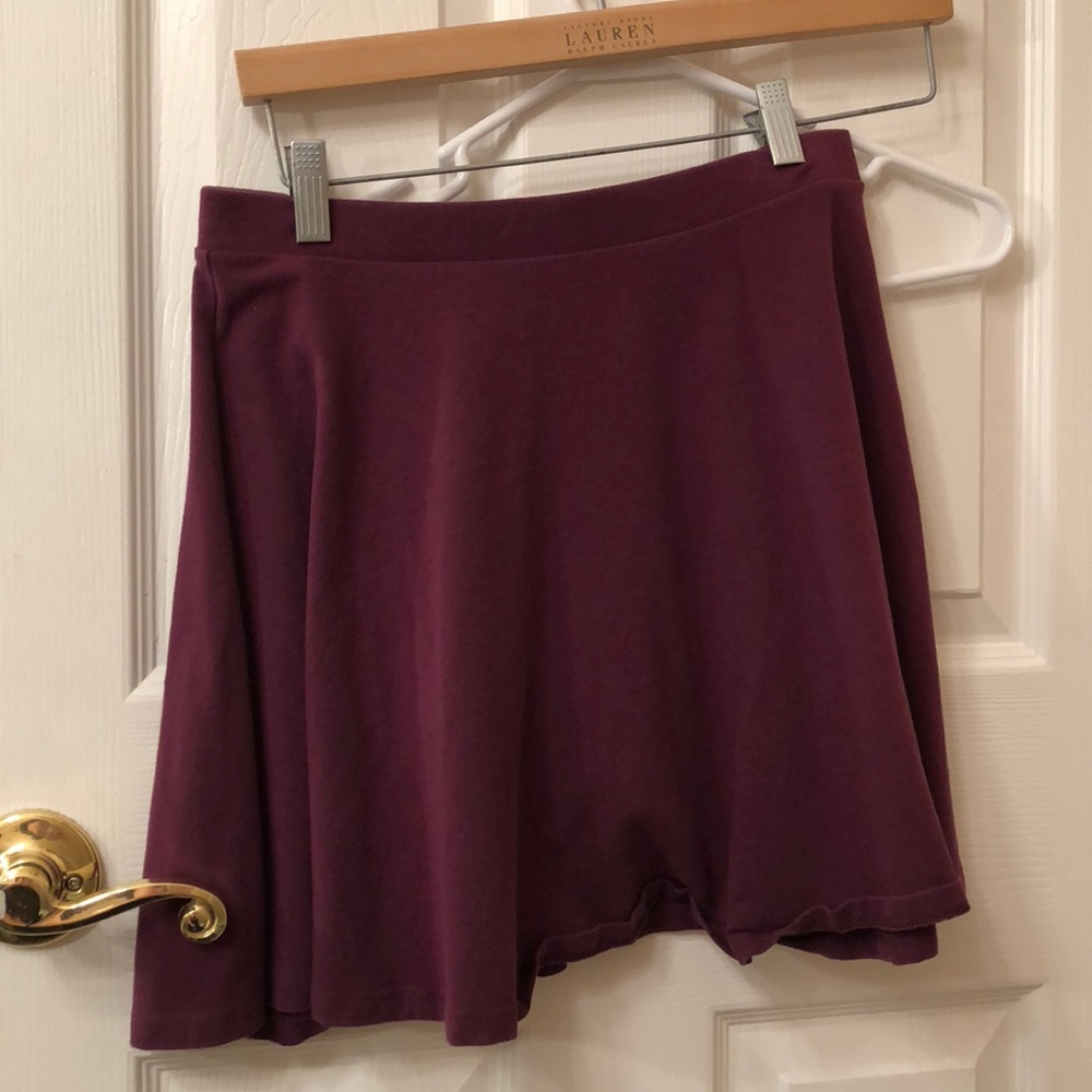 Purple skirt